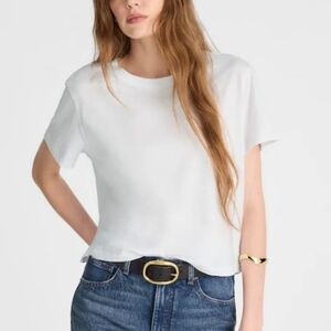 NWT Madewell Boxy Tee in Soft Slub Cotton XXS